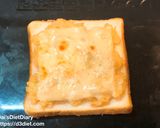 チーズタラモトースト作り方3写真