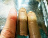 犬ご飯　指ごとガブリ飯作り方5写真