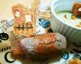 犬ご飯　なんちゃって骨付き肉作り方10写真
