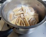 車麩と油揚げのカレー煮作り方1写真