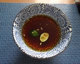 めんつゆとスダチであっさり麺作り方1写真