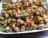 簡単、豆腐ささみほうれん草の味噌焼き。作り方5写真