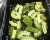 和風カレー（鶏肉、焼きゴーヤ入り）作り方4写真