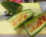 ゴーヤと小海老のマヨしょうゆ和え作り方1写真