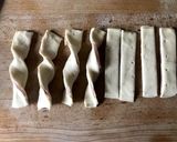 スティックベーコンチーズパイ作り方3写真