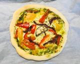 Pizza Mia 2☆ジェノベーゼピザ作り方4写真
