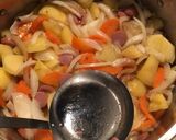めんつゆちょい足し✨増量カレー作り方1写真