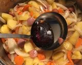 めんつゆちょい足し✨増量カレー作り方2写真