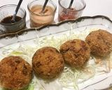 お弁当にも！フワッとはんぺんハンバーグ作り方18写真