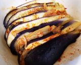 茄子とキムチのレンチン作り方3写真