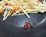 たっぷりツナと ごぼう の きんぴら作り方3写真