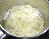 簡単！トマトキャベツのお味噌汁作り方2写真