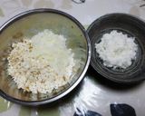 ◆イガグリみたいな鶏ひき肉の揚げだんご♪作り方1写真