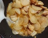 *豚バラと大根のめんつゆ炒め煮*作り方4写真