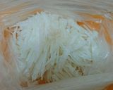 超簡単！大根の香味ナムル作り方1写真