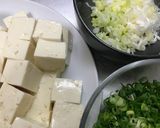 ひき肉たっぷり☆麻婆豆腐作り方1写真