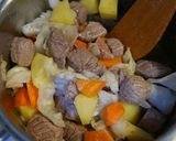 簡単☆半熟ふわふわオムライスinボルシチ作り方3写真