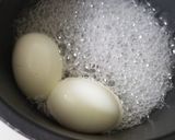 お弁当にも！3分でできる白い上品煮卵作り方4写真