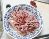 1人前36円、鶏軟骨でつくる梅水晶作り方3写真