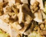 サイコロ豆腐＆くるみのレタスサラダ作り方2写真