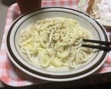 レンジで簡単カルボナーラうどん作り方7写真