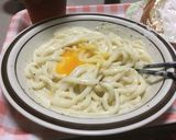 レンジで簡単カルボナーラうどん作り方8写真