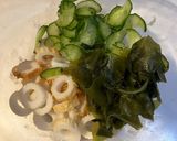 里芋とちくわの味噌マヨ和え作り方4写真