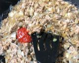 春雨の黒酢炒め油揚げ包み焼き作り方6写真