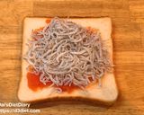 明太しらすチーズトースト作り方1写真