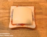 明太しらすチーズトースト作り方2写真