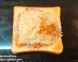 明太しらすチーズトースト作り方3写真