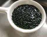 乾燥ほうれん草で簡単、我が家の卵とじ！作り方2写真