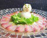 イナダのゆずぽんカルパッチョおろしだるま作り方5写真