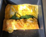 梅と大葉の卵焼き作り方2写真