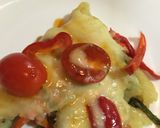 タコ入りチヂミピザ作り方7写真