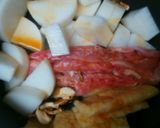 簡単せせり煮物、大根となすVol作り方1写真