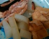簡単せせり煮物、大根となすVol作り方3写真