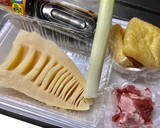 めんつゆで簡単さっぱり美味しい➕筍の煮物作り方1写真