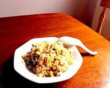 山椒の香る鶏肉胸肉と青じそ味噌の簡単炒飯作り方1写真
