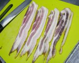 自家製、本格吊し燻製ベーコン作り方10写真
