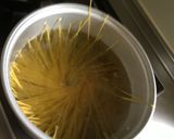 しめじとレタスのマヨパスタ作り方1写真