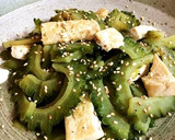 ゴーヤーナス鶏そぼろの和風炒め煮作り方9写真