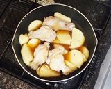 甘から鶏手羽じゃが~照り煮作り方4写真