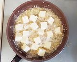とろろでトロトロ❀白だし麻婆豆腐作り方3写真