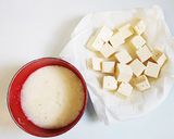とろろでトロトロ❀白だし麻婆豆腐作り方1写真