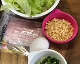 炒めぶっかけうどん作り方1写真