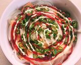 レンジだけ！鶏胸のピザ風(^-^)作り方3写真