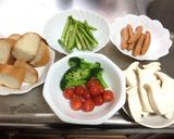 簡単！おつまみには最高チーズフォンデュ作り方2写真