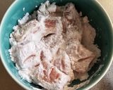 豚ロース肉の黒酢酢豚作り方1写真