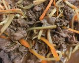 牛肉の豆板醤炒め作り方11写真